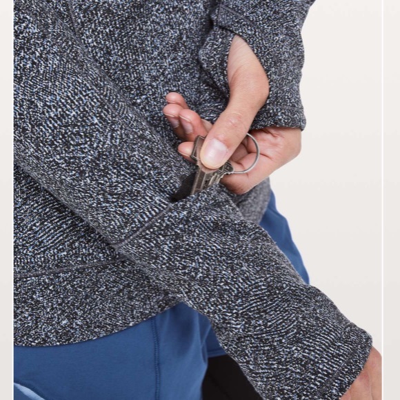 Lululemon Cypress Kiss Long Sleeve size 2 
Fusion Jacquard Black Violet Viola - Picture 2 of 14